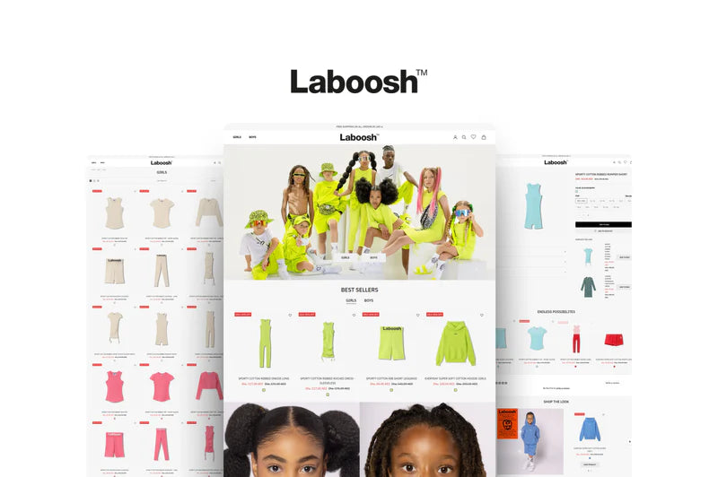 Laboosh Shopify store
